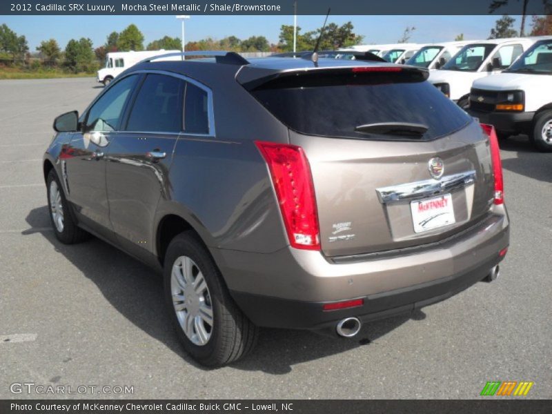 Mocha Steel Metallic / Shale/Brownstone 2012 Cadillac SRX Luxury