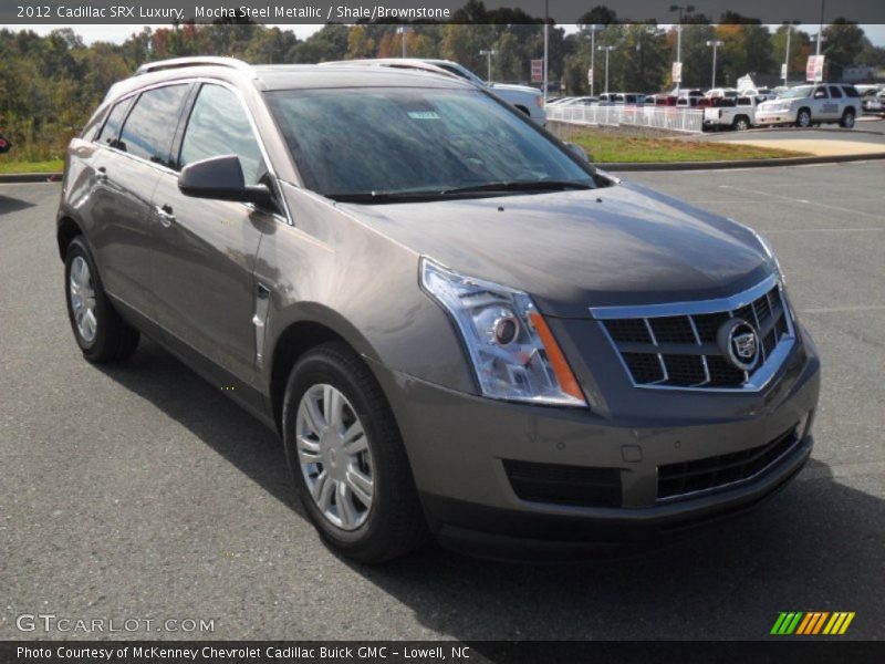 Mocha Steel Metallic / Shale/Brownstone 2012 Cadillac SRX Luxury