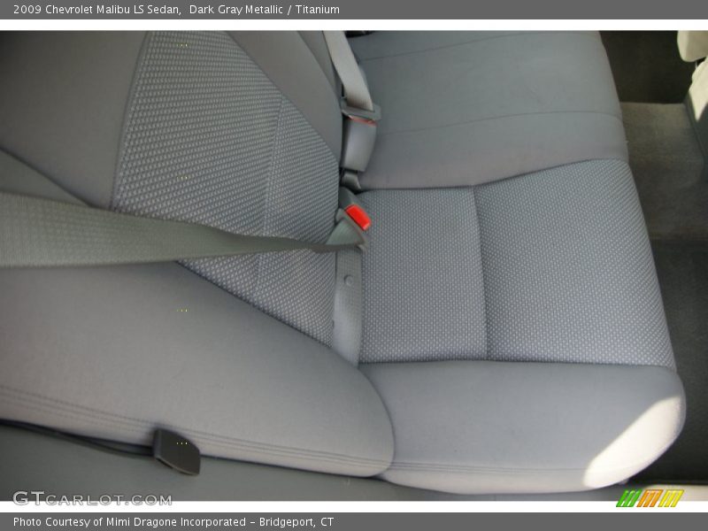 Dark Gray Metallic / Titanium 2009 Chevrolet Malibu LS Sedan