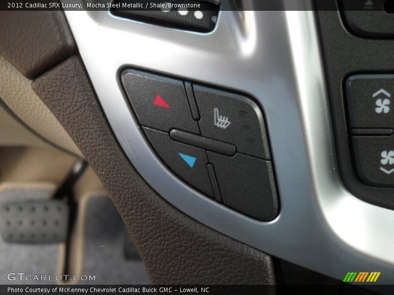 Mocha Steel Metallic / Shale/Brownstone 2012 Cadillac SRX Luxury