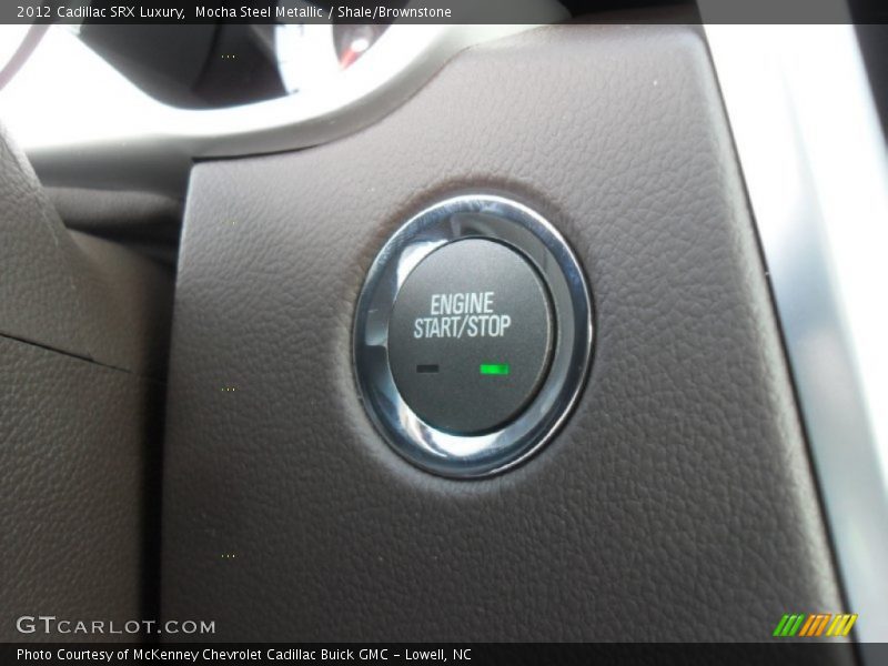 Mocha Steel Metallic / Shale/Brownstone 2012 Cadillac SRX Luxury