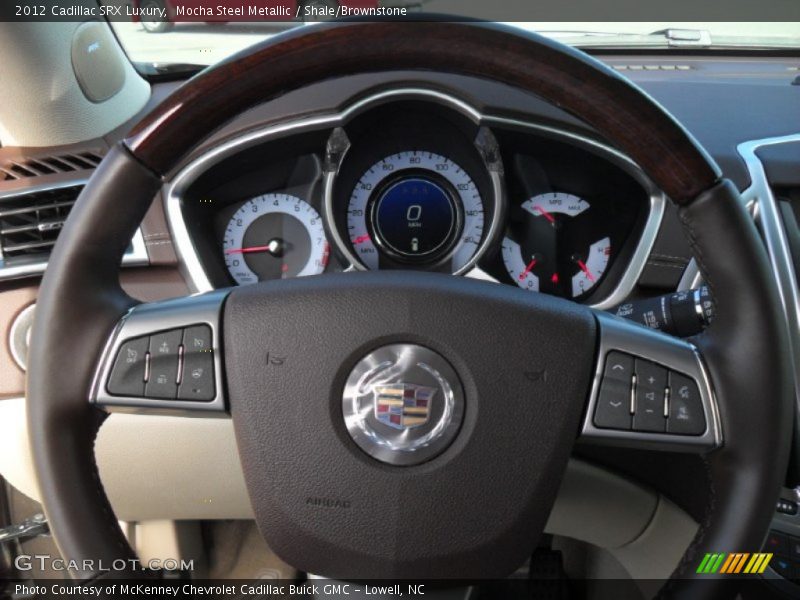 Mocha Steel Metallic / Shale/Brownstone 2012 Cadillac SRX Luxury