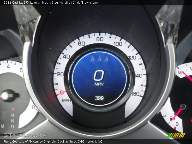 Mocha Steel Metallic / Shale/Brownstone 2012 Cadillac SRX Luxury