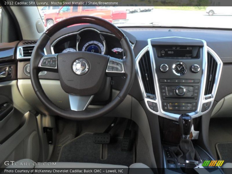 Mocha Steel Metallic / Shale/Brownstone 2012 Cadillac SRX Luxury