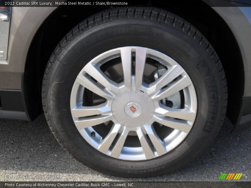 Mocha Steel Metallic / Shale/Brownstone 2012 Cadillac SRX Luxury