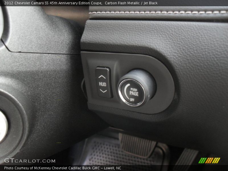 Controls of 2012 Camaro SS 45th Anniversary Edition Coupe
