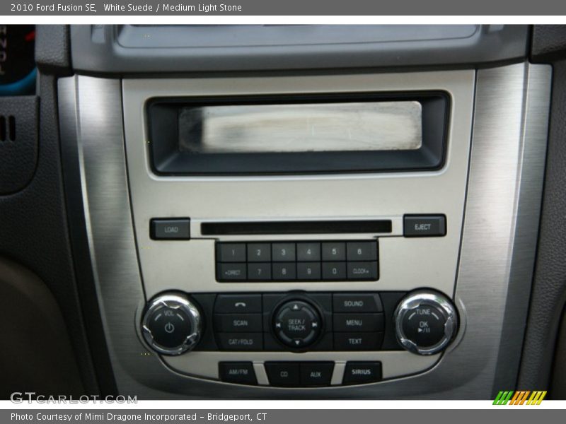 White Suede / Medium Light Stone 2010 Ford Fusion SE