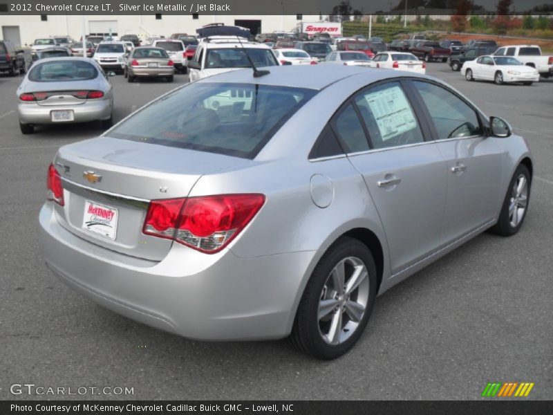 Silver Ice Metallic / Jet Black 2012 Chevrolet Cruze LT