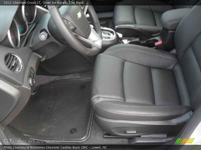 Silver Ice Metallic / Jet Black 2012 Chevrolet Cruze LT