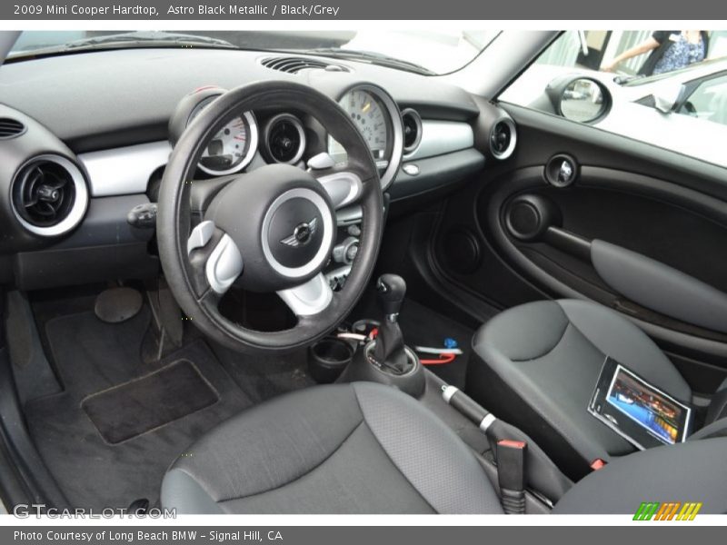 Astro Black Metallic / Black/Grey 2009 Mini Cooper Hardtop