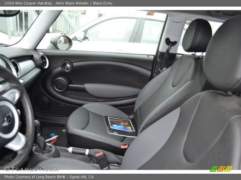 Astro Black Metallic / Black/Grey 2009 Mini Cooper Hardtop