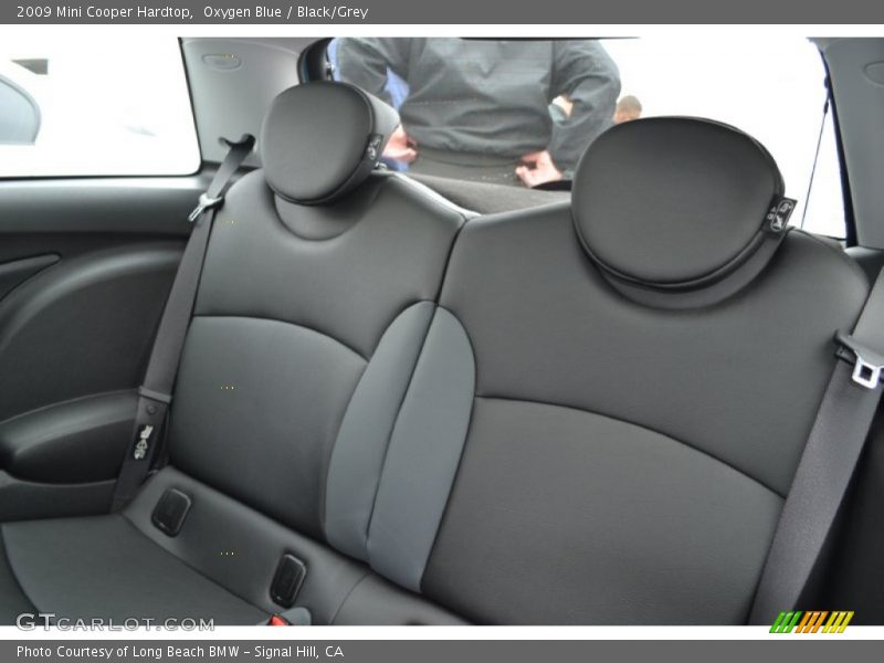 Oxygen Blue / Black/Grey 2009 Mini Cooper Hardtop