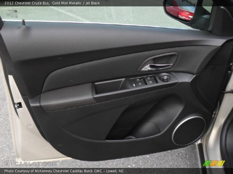 Gold Mist Metallic / Jet Black 2012 Chevrolet Cruze Eco