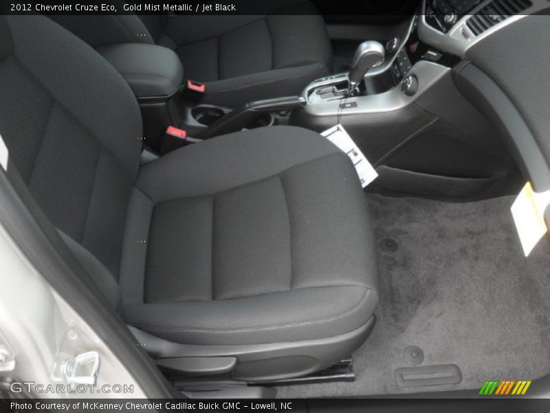 Gold Mist Metallic / Jet Black 2012 Chevrolet Cruze Eco