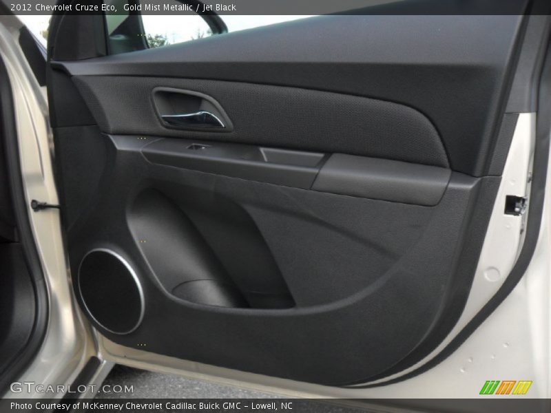 Gold Mist Metallic / Jet Black 2012 Chevrolet Cruze Eco