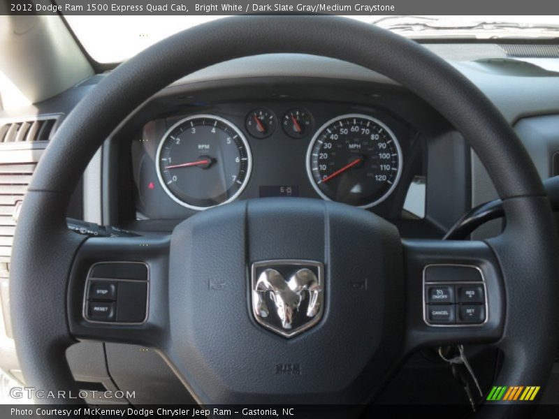  2012 Ram 1500 Express Quad Cab Express Quad Cab Gauges