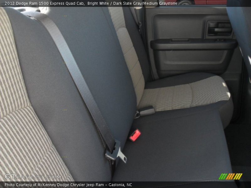  2012 Ram 1500 Express Quad Cab Dark Slate Gray/Medium Graystone Interior