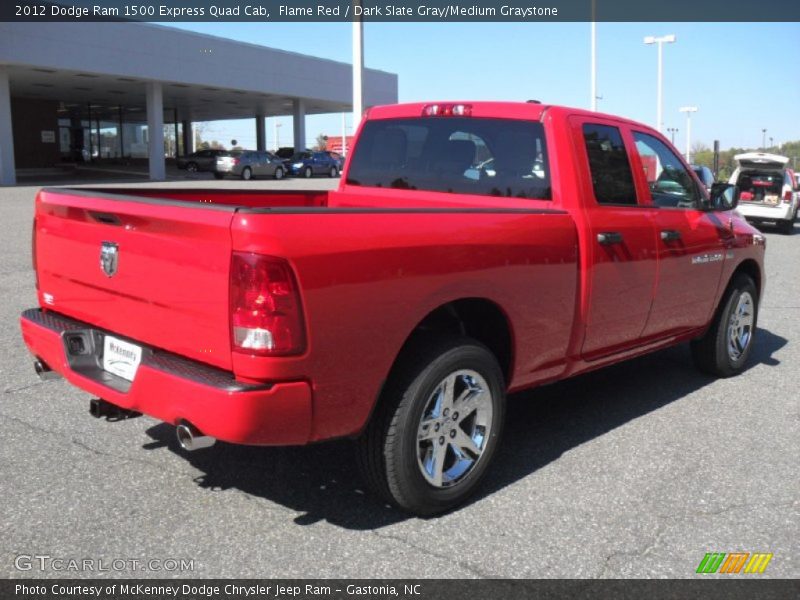  2012 Ram 1500 Express Quad Cab Flame Red