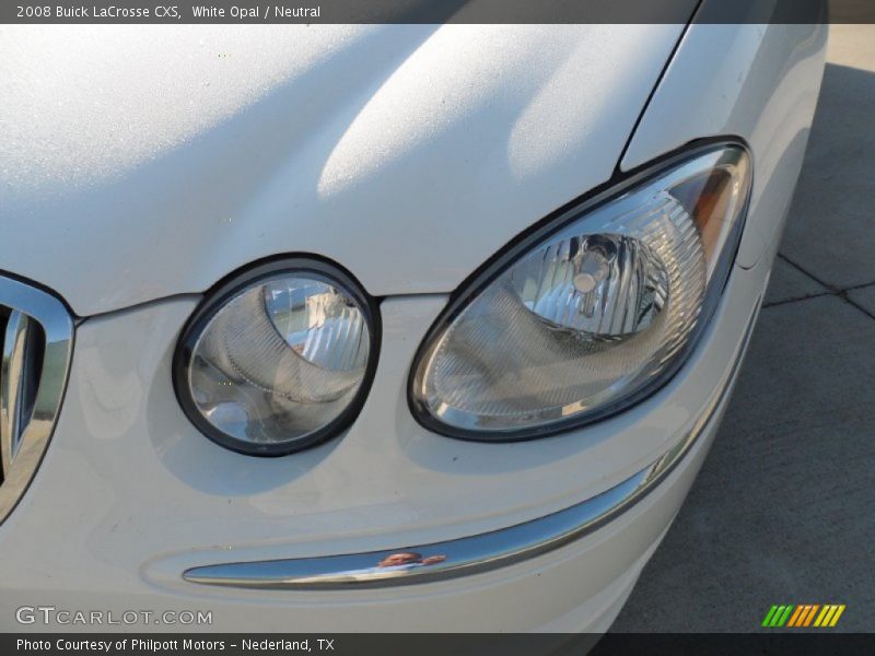 White Opal / Neutral 2008 Buick LaCrosse CXS
