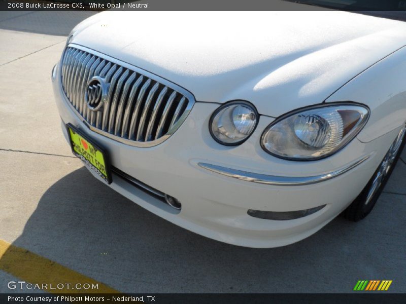 White Opal / Neutral 2008 Buick LaCrosse CXS