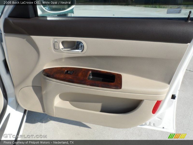 White Opal / Neutral 2008 Buick LaCrosse CXS