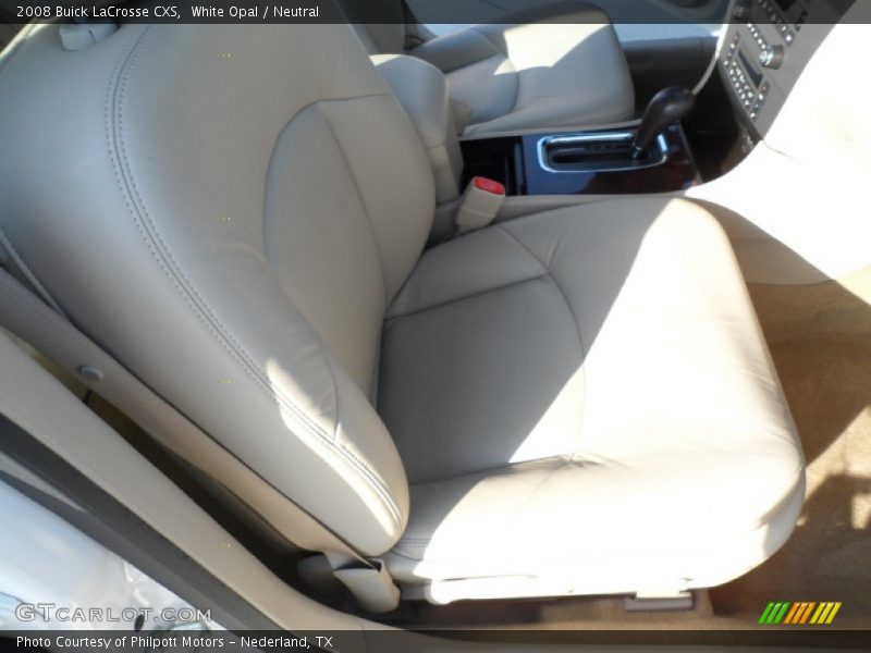 White Opal / Neutral 2008 Buick LaCrosse CXS