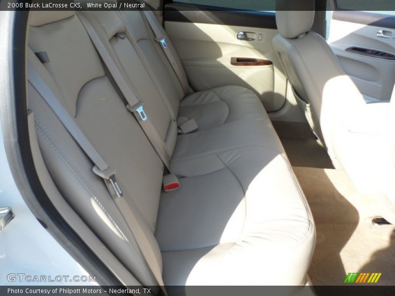 White Opal / Neutral 2008 Buick LaCrosse CXS