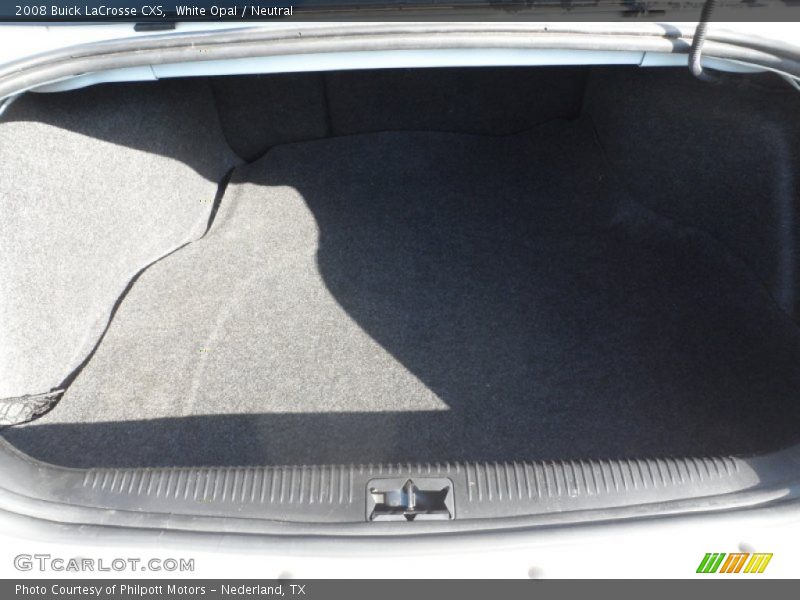 White Opal / Neutral 2008 Buick LaCrosse CXS