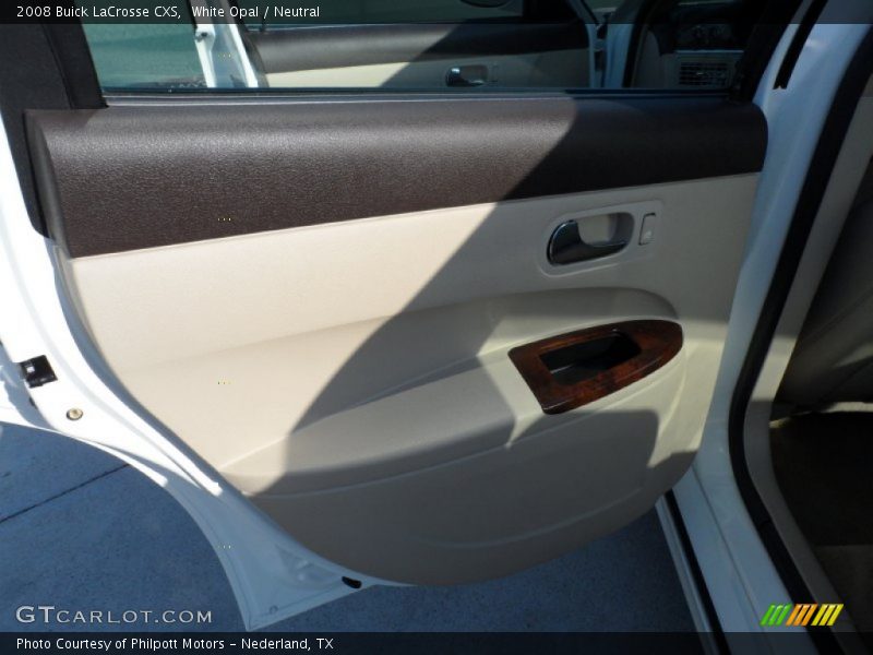 White Opal / Neutral 2008 Buick LaCrosse CXS