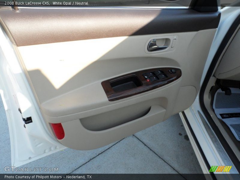 White Opal / Neutral 2008 Buick LaCrosse CXS