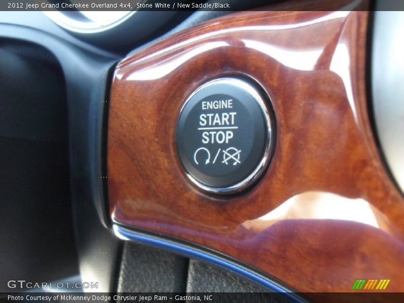 Controls of 2012 Grand Cherokee Overland 4x4