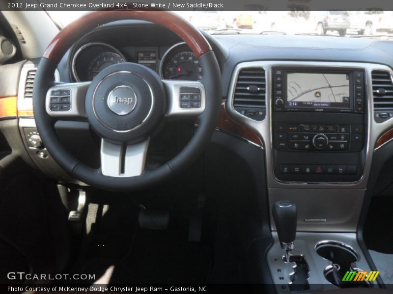 Dashboard of 2012 Grand Cherokee Overland 4x4