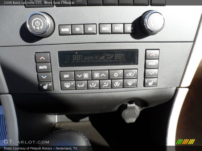 White Opal / Neutral 2008 Buick LaCrosse CXS