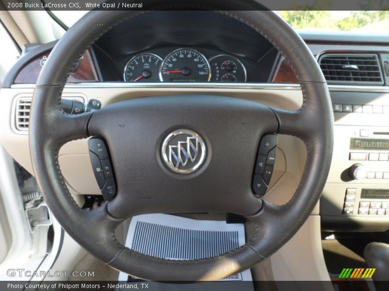  2008 LaCrosse CXS Steering Wheel