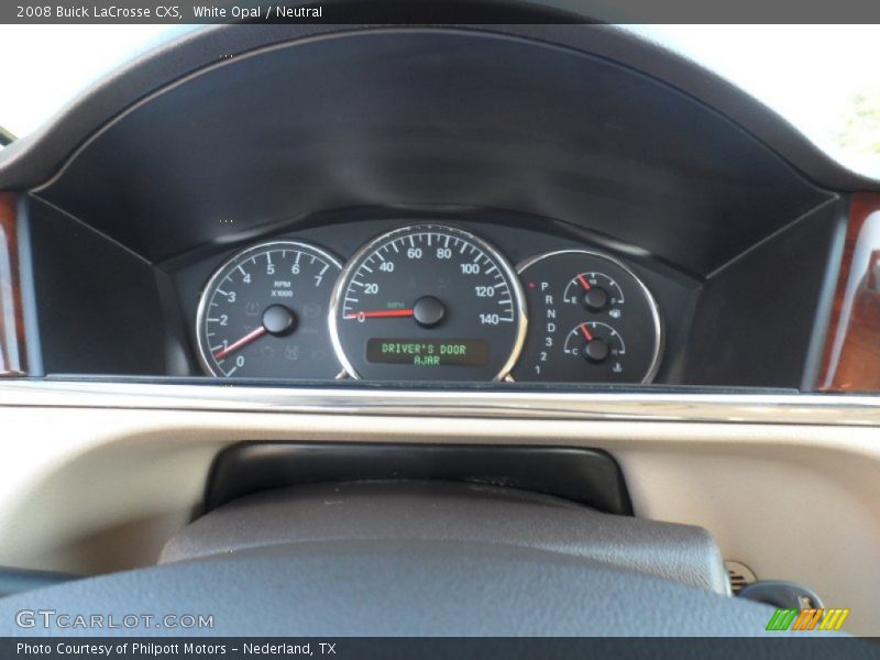  2008 LaCrosse CXS CXS Gauges