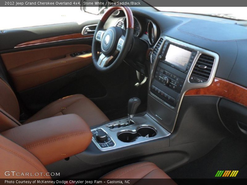  2012 Grand Cherokee Overland 4x4 New Saddle/Black Interior