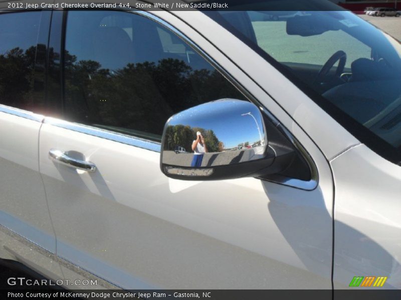 Stone White / New Saddle/Black 2012 Jeep Grand Cherokee Overland 4x4