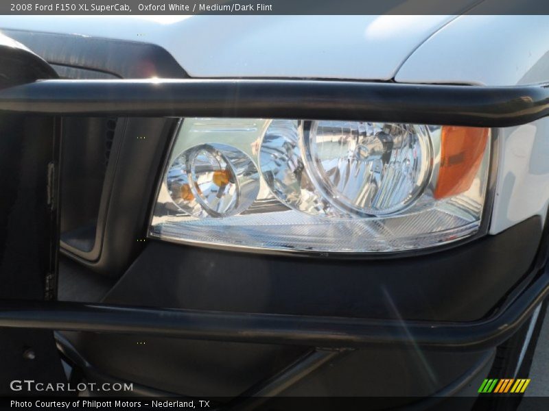 Oxford White / Medium/Dark Flint 2008 Ford F150 XL SuperCab