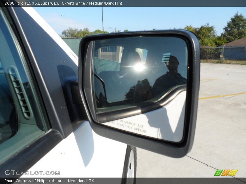 Oxford White / Medium/Dark Flint 2008 Ford F150 XL SuperCab