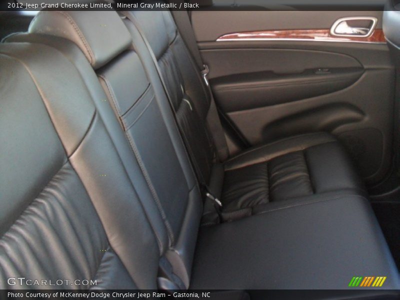 Mineral Gray Metallic / Black 2012 Jeep Grand Cherokee Limited