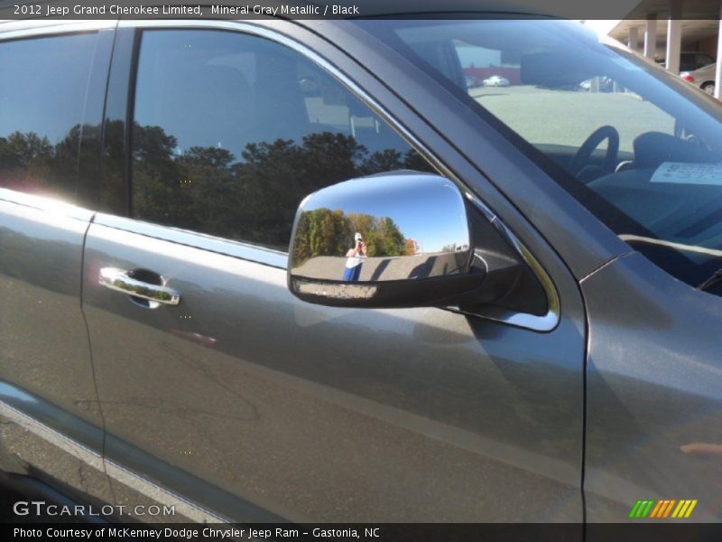 Mineral Gray Metallic / Black 2012 Jeep Grand Cherokee Limited