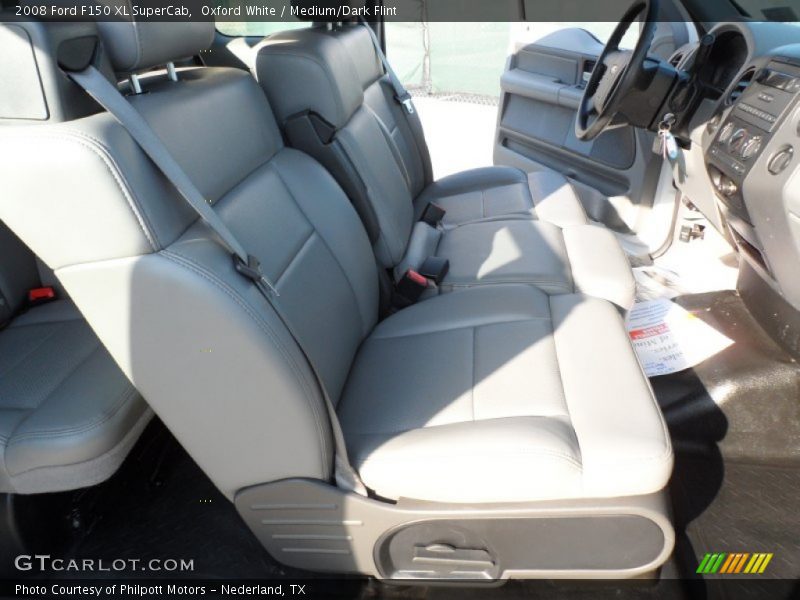  2008 F150 XL SuperCab Medium/Dark Flint Interior