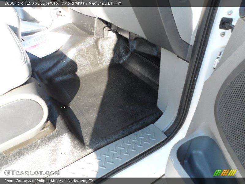 Oxford White / Medium/Dark Flint 2008 Ford F150 XL SuperCab