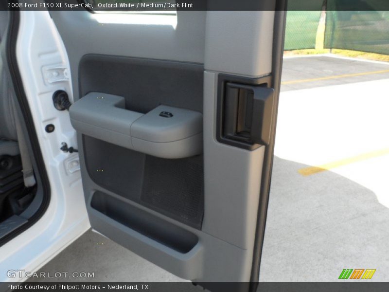 Oxford White / Medium/Dark Flint 2008 Ford F150 XL SuperCab