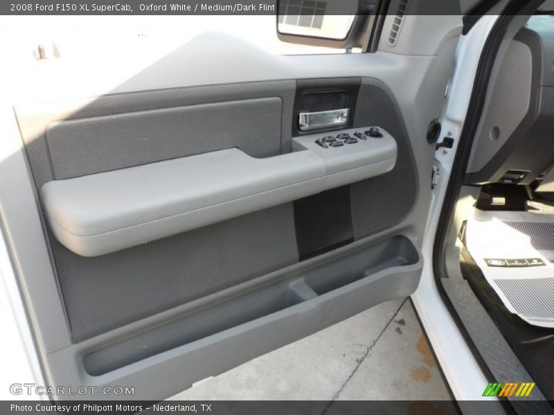 Oxford White / Medium/Dark Flint 2008 Ford F150 XL SuperCab