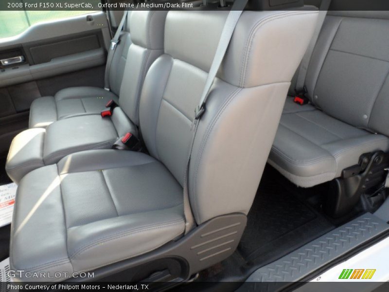  2008 F150 XL SuperCab Medium/Dark Flint Interior