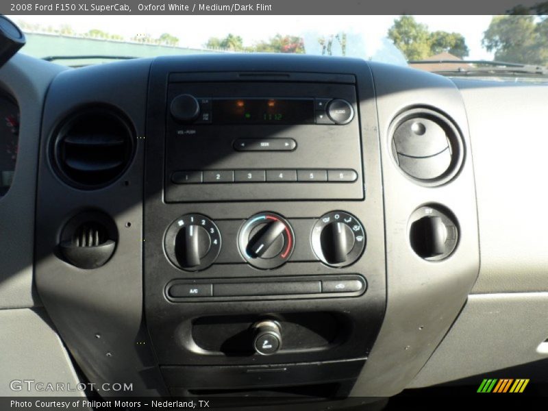 Oxford White / Medium/Dark Flint 2008 Ford F150 XL SuperCab