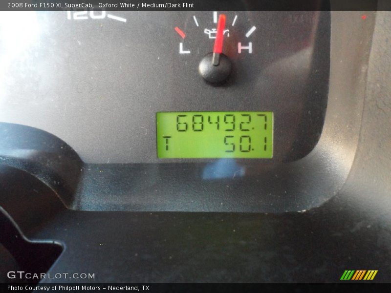 Oxford White / Medium/Dark Flint 2008 Ford F150 XL SuperCab