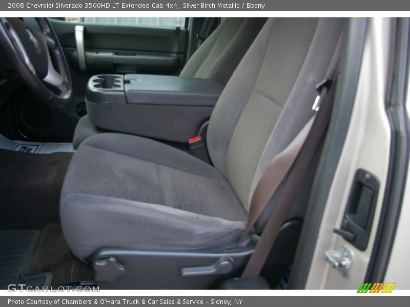 Silver Birch Metallic / Ebony 2008 Chevrolet Silverado 3500HD LT Extended Cab 4x4