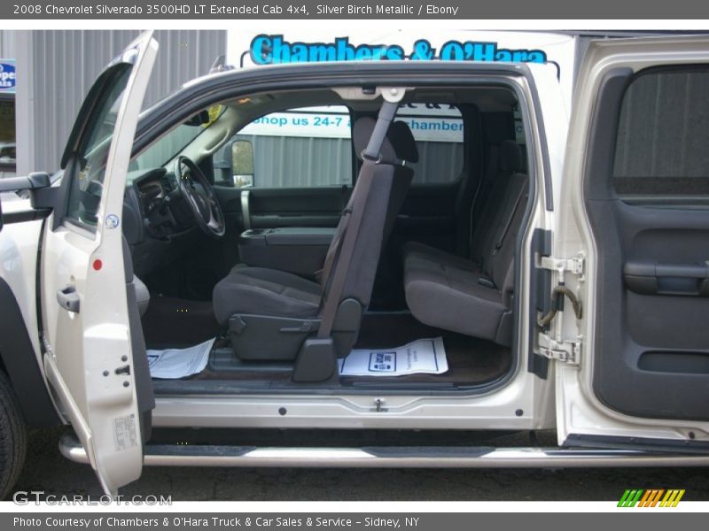 Silver Birch Metallic / Ebony 2008 Chevrolet Silverado 3500HD LT Extended Cab 4x4